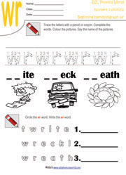 wr-beginning-consonant-blend-worksheet